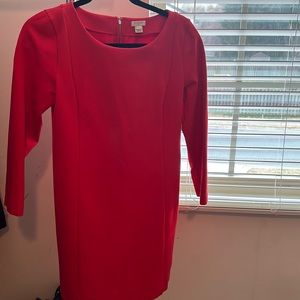 Cocktail or office red dress